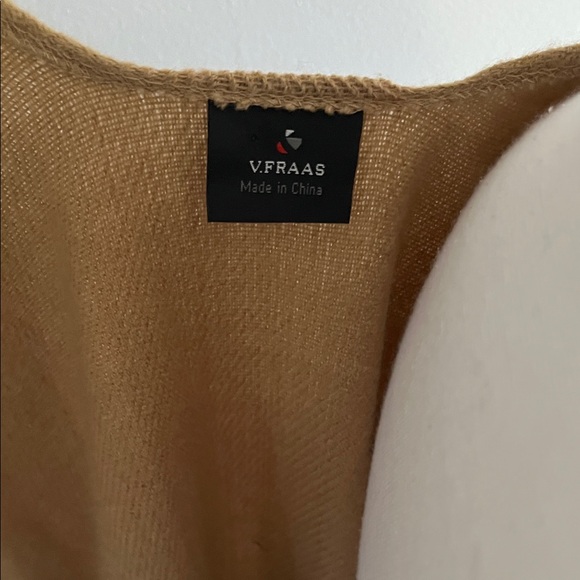 Elegant Tan Plaid Wrap - Picture 5 of 5